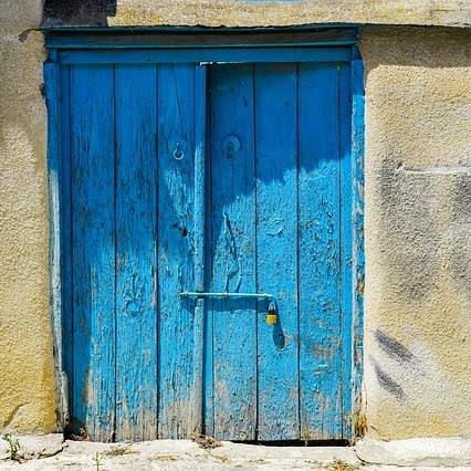 blue-door